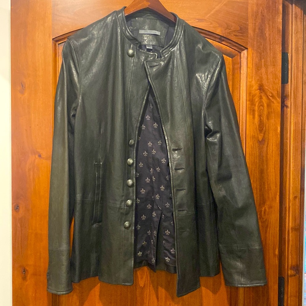 COPY - John Varvatos lamskin leather jacket